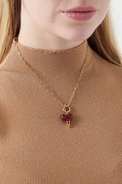 Heart On Fire Ketting