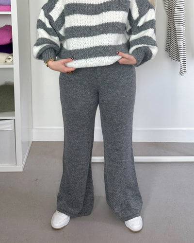 Knit Comfy Pants Grey