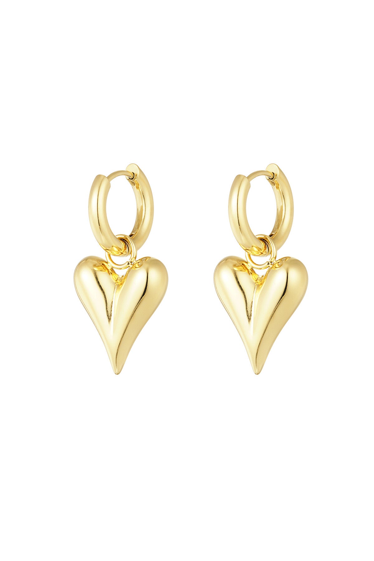 Oorbellen Hearts Gold