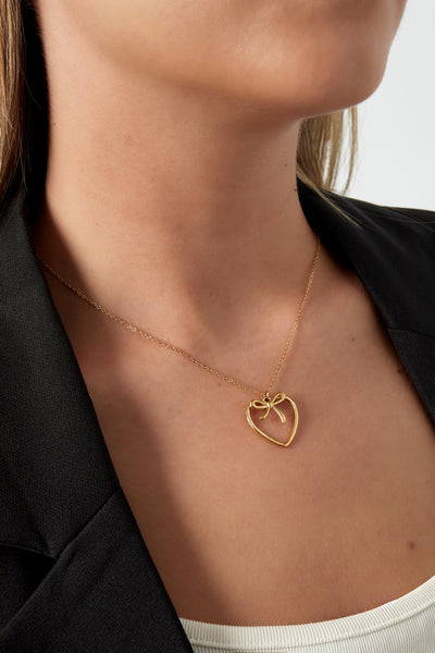 Ketting Bow Heart